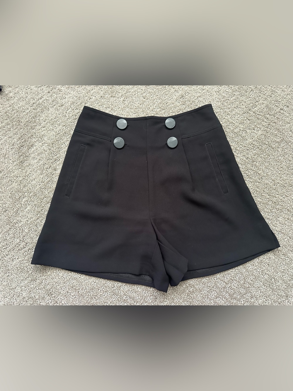 Anthropologie Sail Away Shorts in Black - Size 4